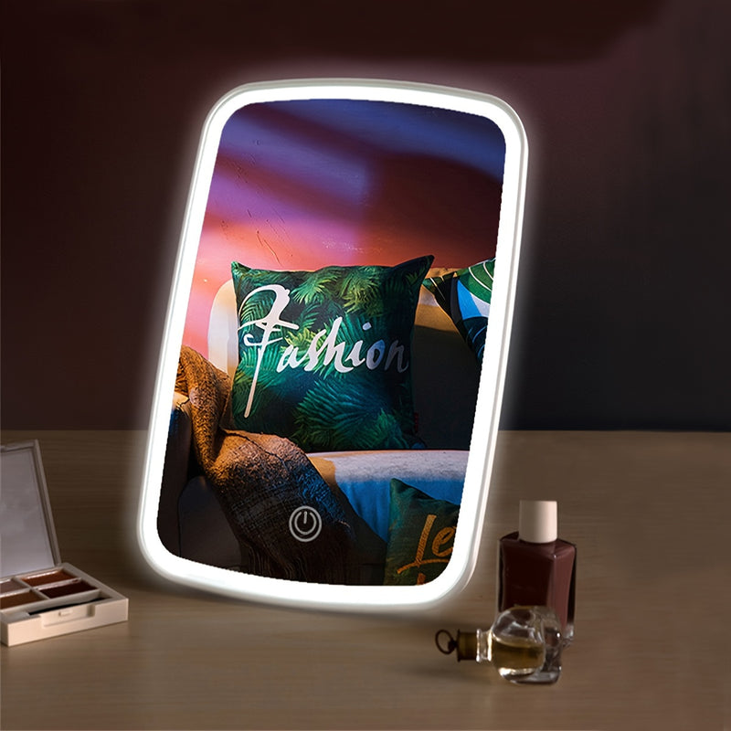 Espelho LED Touch - Ilumine sua Beleza