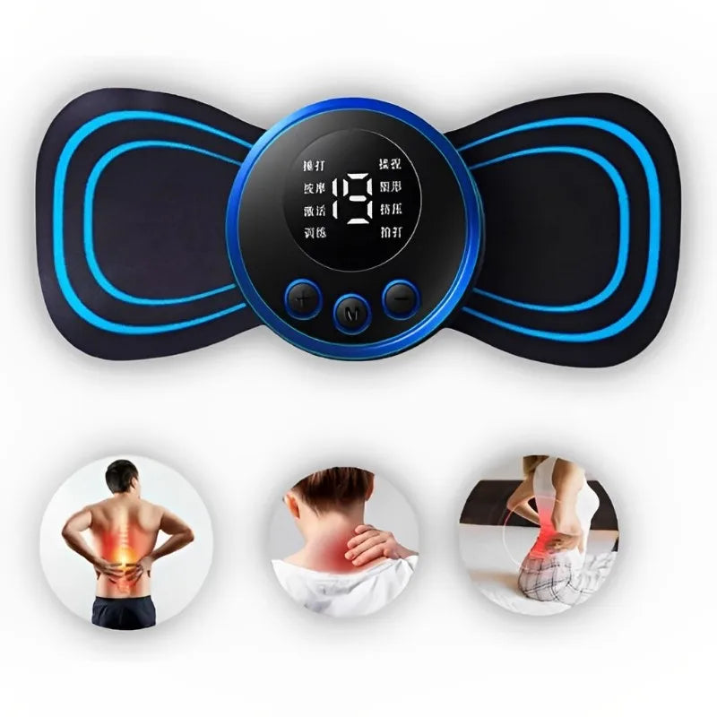 Mini Massageador Elétrico Portátil - Alívio para o corpo